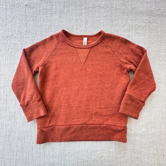 Childhoods Orange Sweatshirt VGUC 4T - Picture 1 of 4